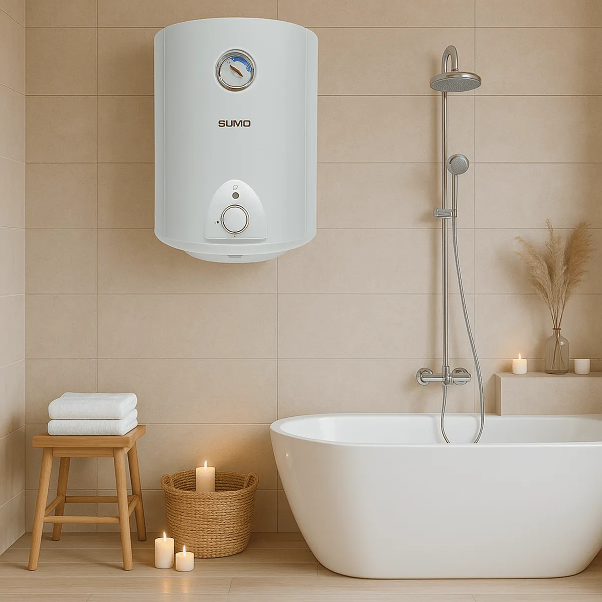 SUMO - Termo Eléctrico mural 50 Litros 1500 W