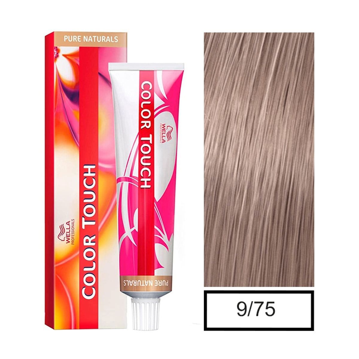 WELLA - Tinte Wella Color Touch 9.75 Rubio Muy Claro Marron Caoba 60ml