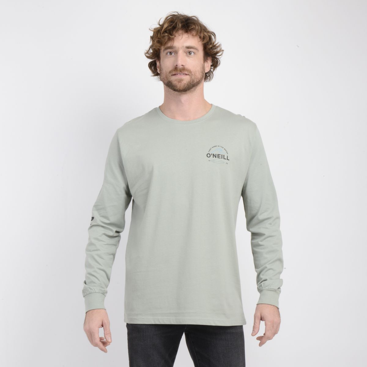 O'NEILL - POLERA MANGA LARGA RIP II VERDE CLARO