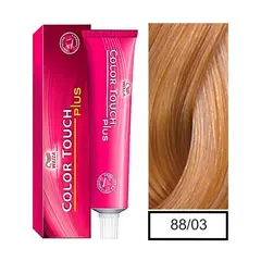 WELLA - Tinte Color Touch 88.03 Rubio Claro Intenso Natural Dorado 62ml