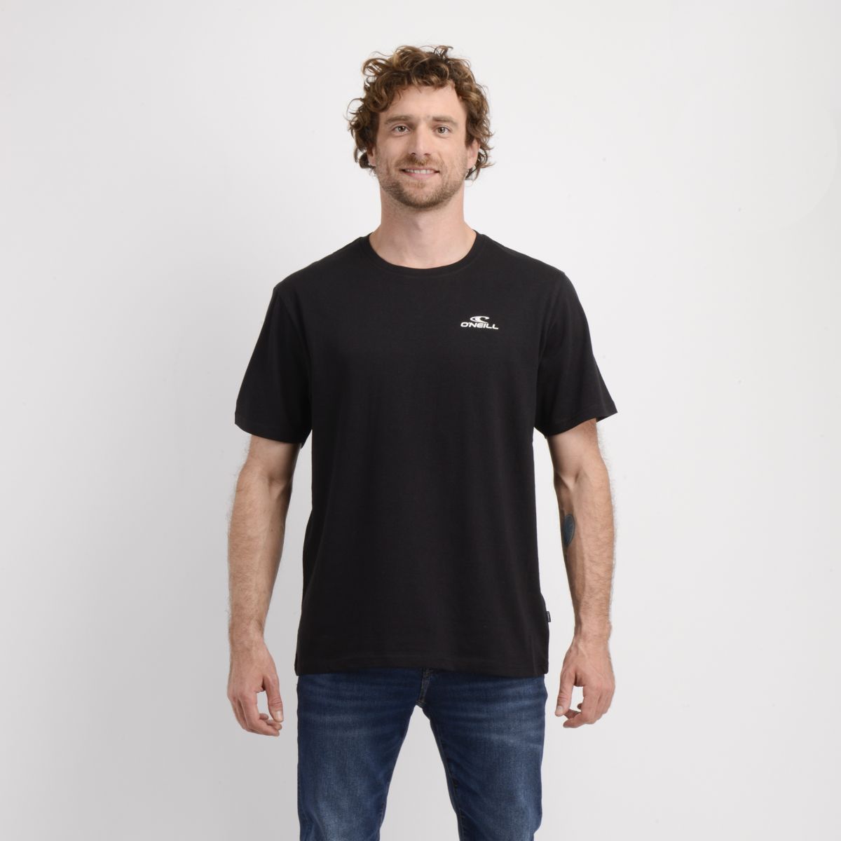 O'NEILL - POLERA MANGA CORTA BLENDED NEGRO