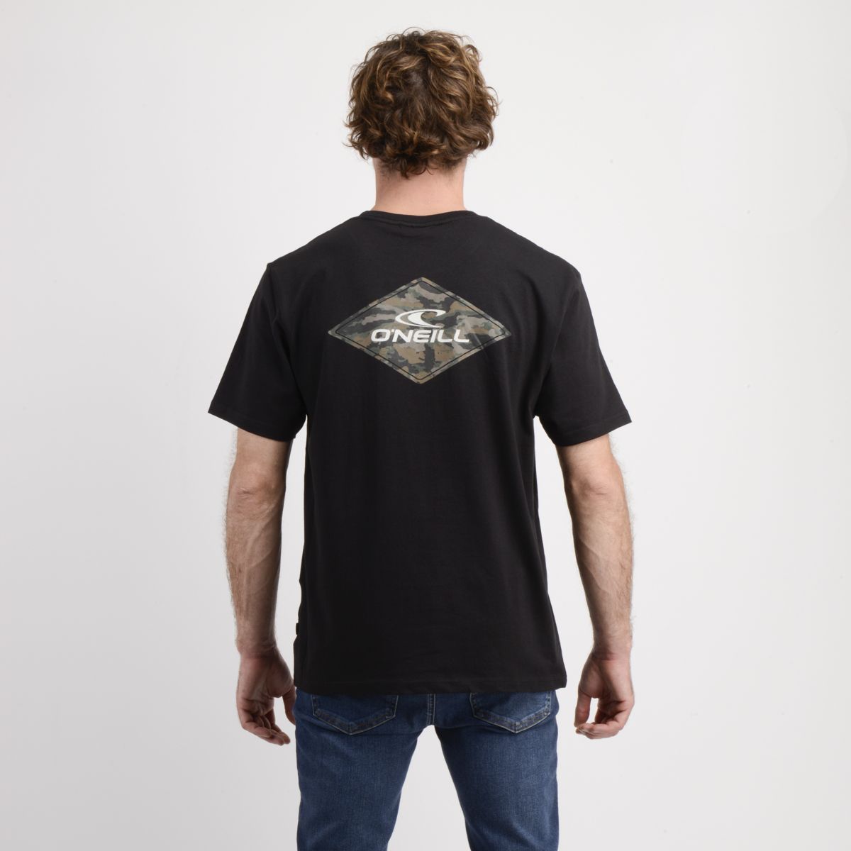 O'NEILL - POLERA MANGA CORTA BLENDED NEGRO