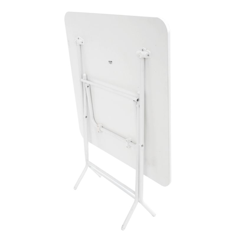 AGM - Mesa plegable 83x83 Blanca AGM