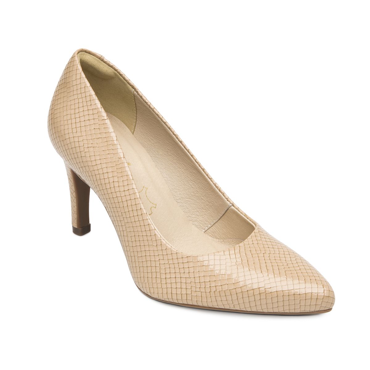 FLEXI - Zapato Mujer Idris 104501 Reptil Nude Flexi
