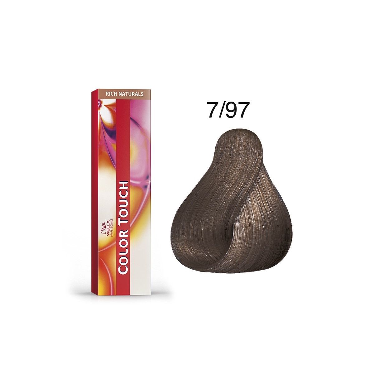WELLA - Tinte Wella Color Touch 7.97 Rubio Mediano Cendre Marron 60ml