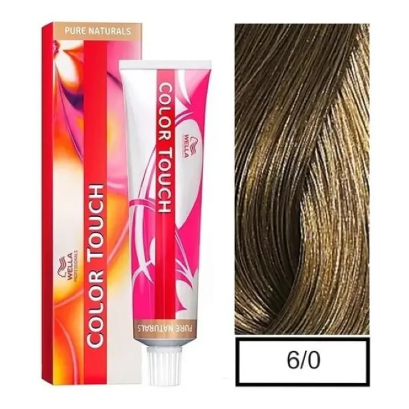 WELLA - Tinte Wella Color Touch 6.0 Rubio Oscuro 60ml