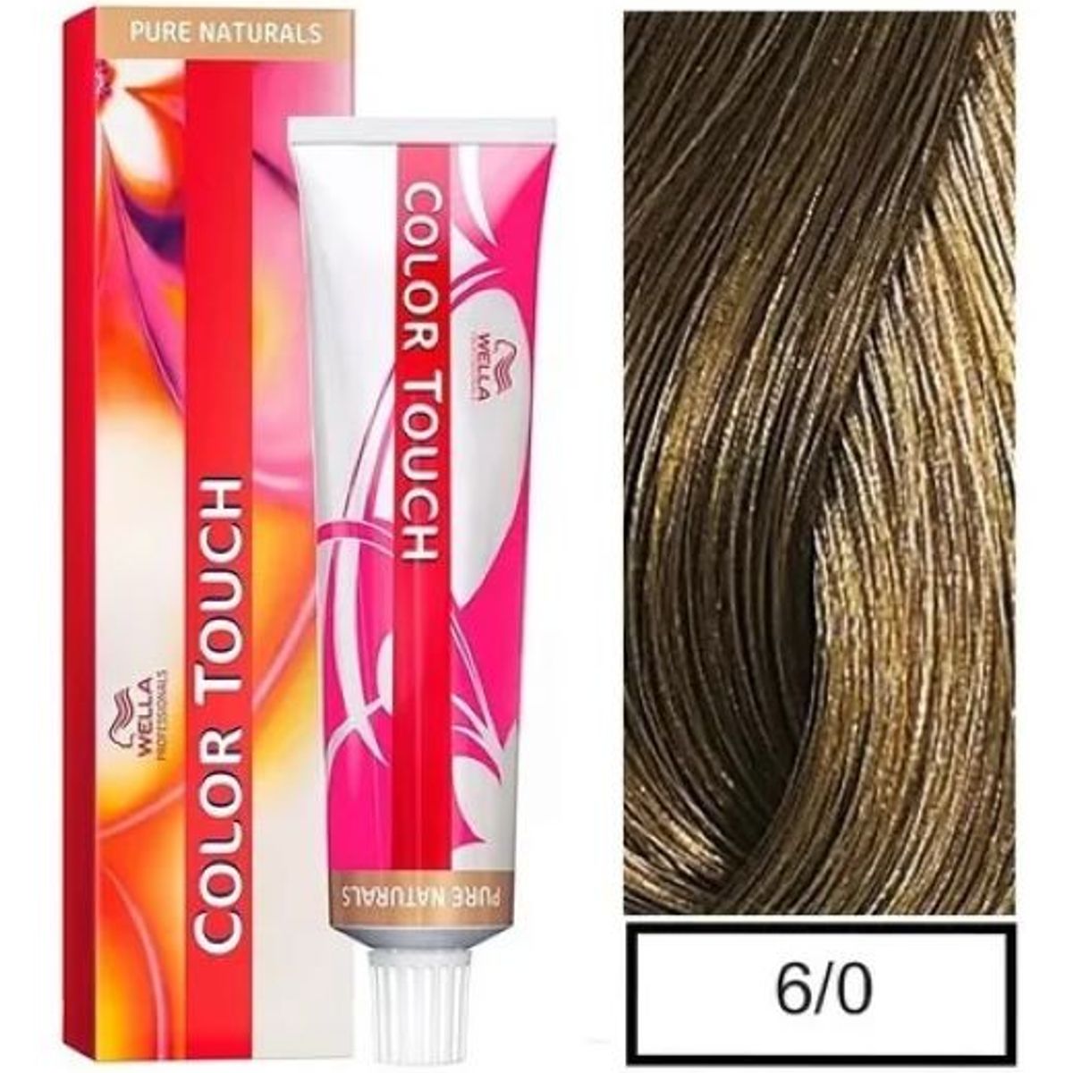WELLA - Tinte Wella Color Touch 6.0 Rubio Oscuro 60ml