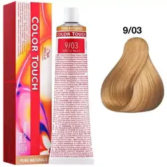 WELLA - Tinte Color Touch 9.03 Rubio Extra Claro Natural Dorado 60ml