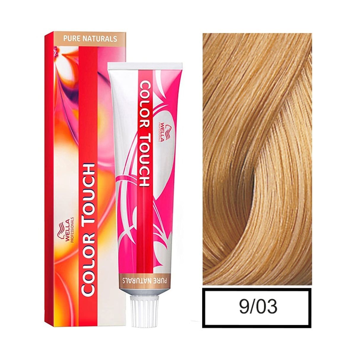 WELLA - Tinte Wella Color Touch 9.03 Rubio Extra Claro Natural Dorado 60ml