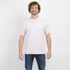 O'NEILL - POLERA MANGA CORTA NEW LINE ROSADO CLARO