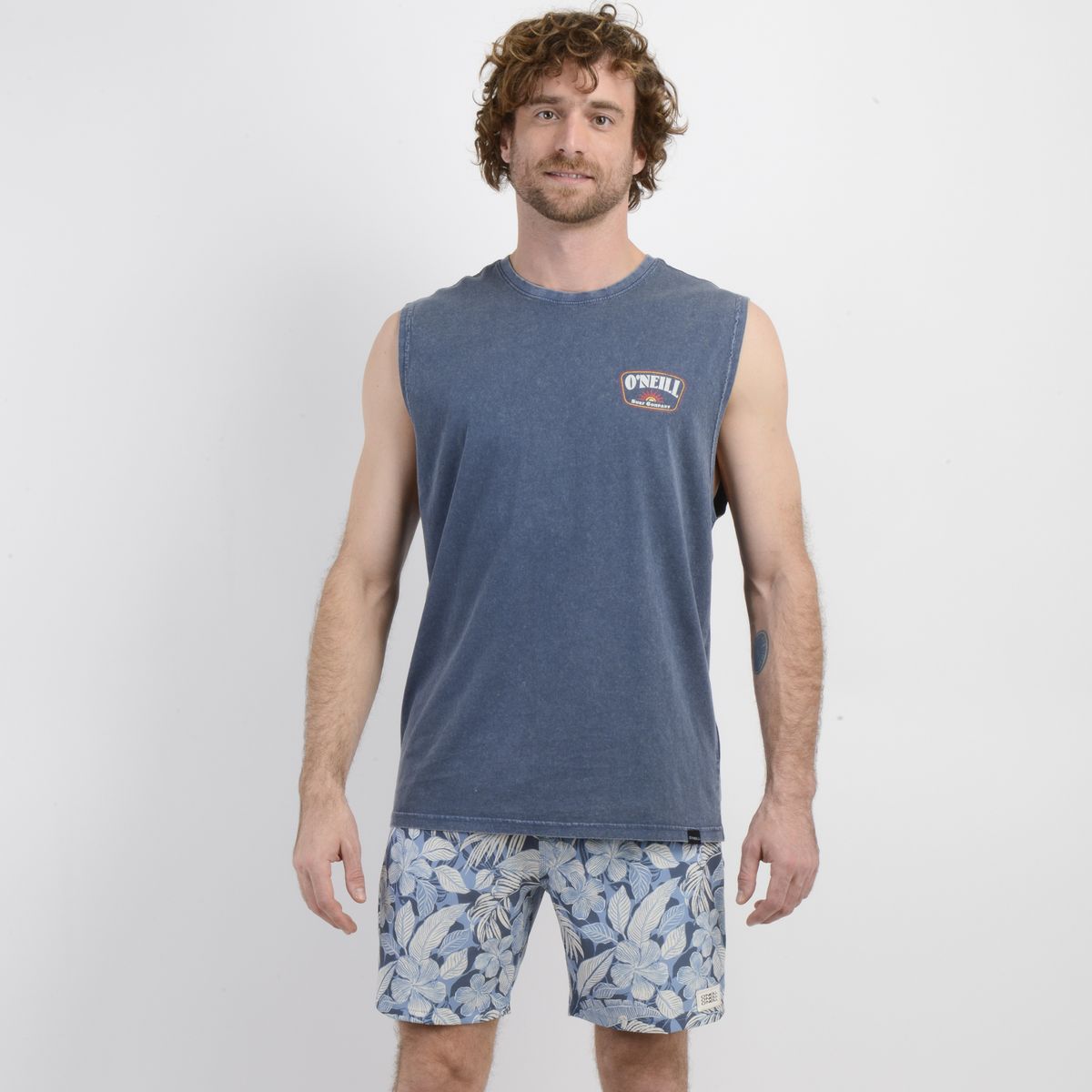 O'NEILL - POLERA SIN MANGAS SUN SET AZUL