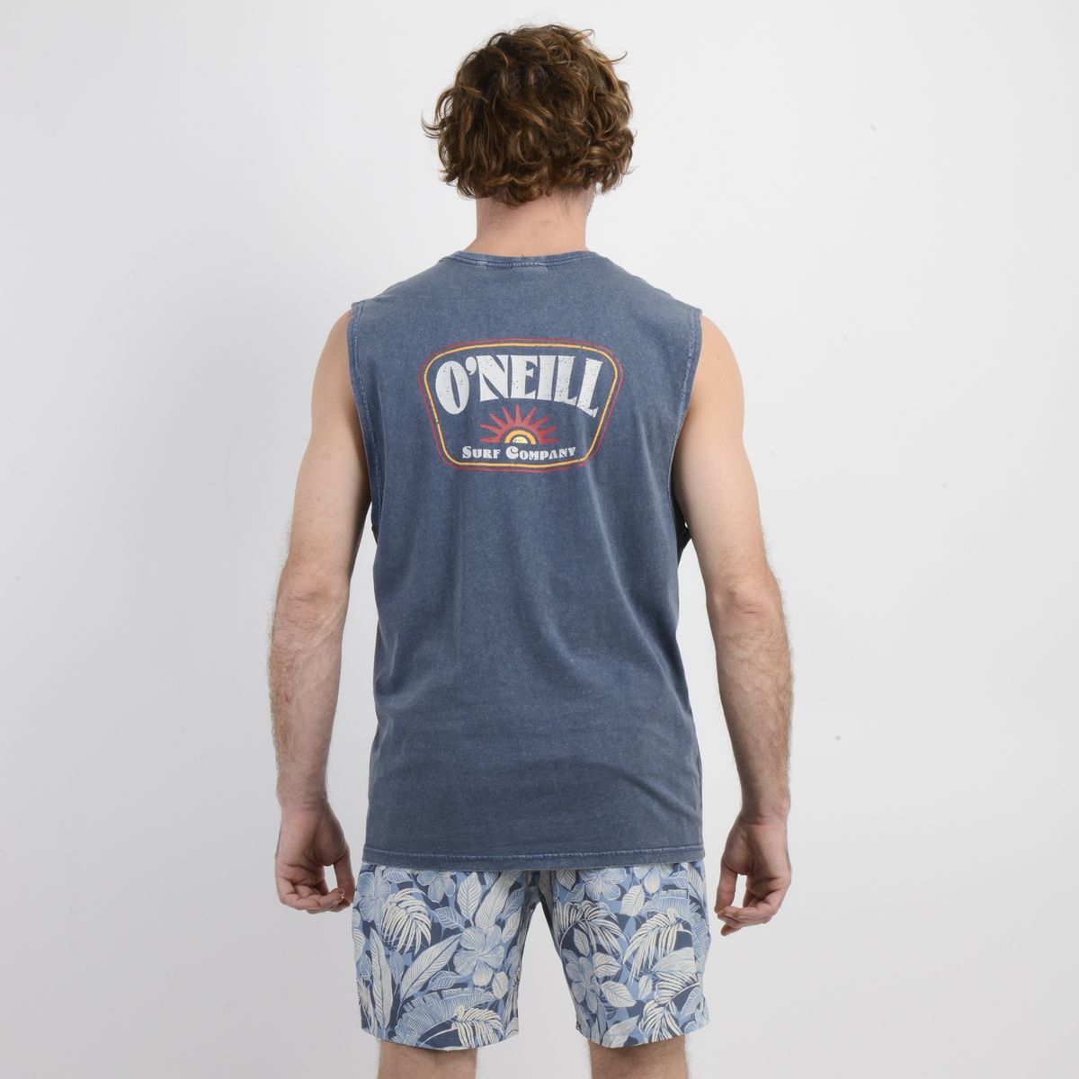 O'NEILL - POLERA SIN MANGAS SUN SET AZUL