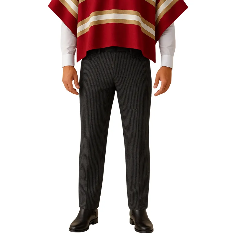 EL TRECE - Pantalón Huaso Tradicional Hombre Algodón - Tallas 2 A 60