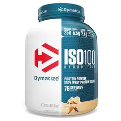 DYMATIZE - Elite 100% Whey Protein 5 lb Gourmet Vainilla