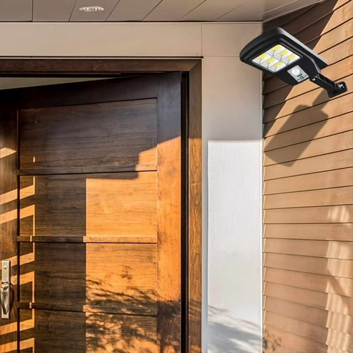GENERICO - Foco Led Solar Exterior 50W Tipo Poste