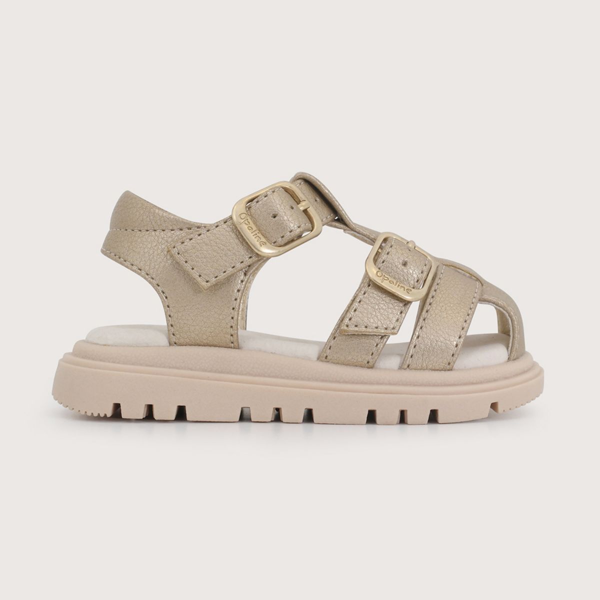 OPALINE - Sandalia dorada de niña