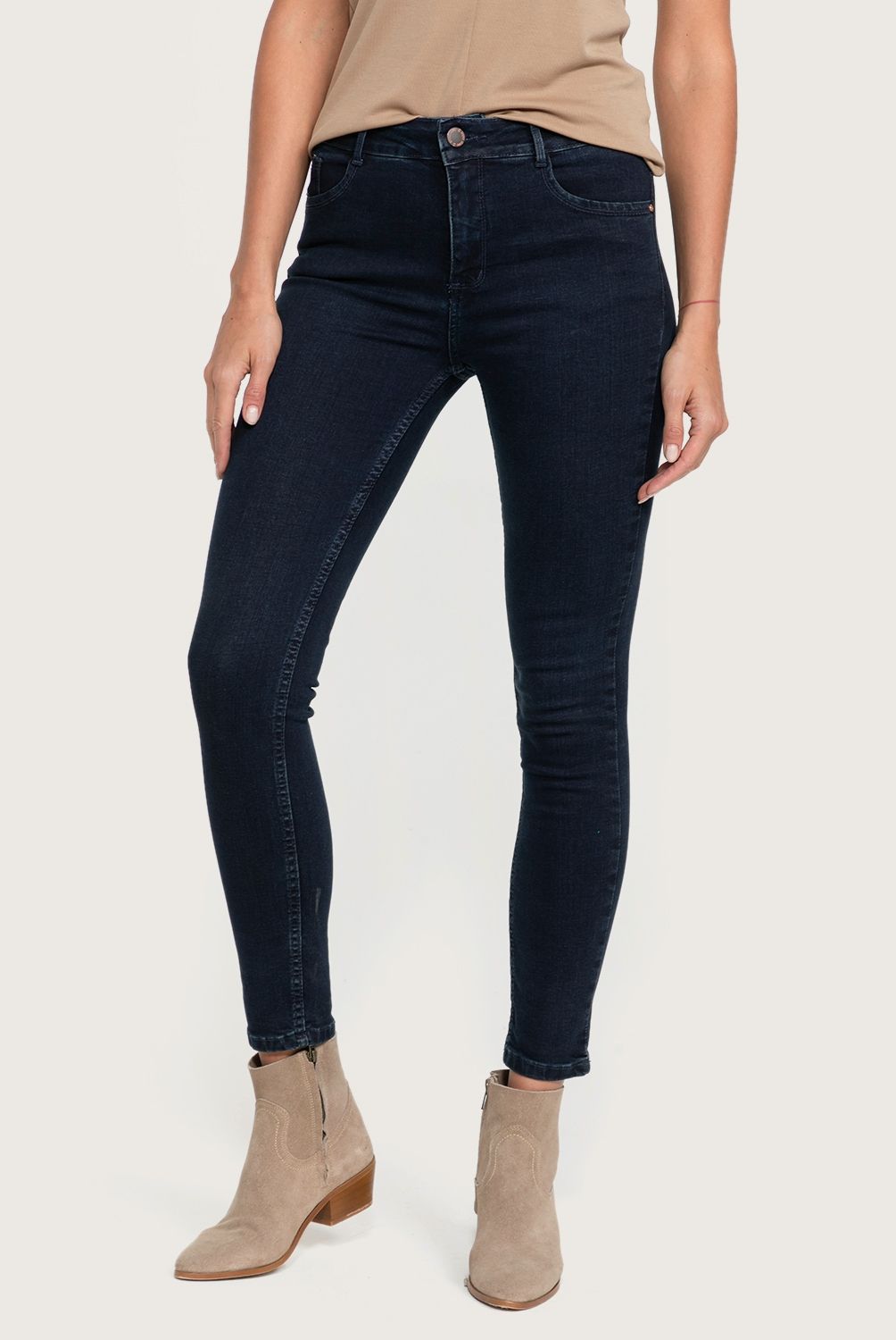 EFESIS - Jeans Skinny Tiro Medio Mujer Efesis