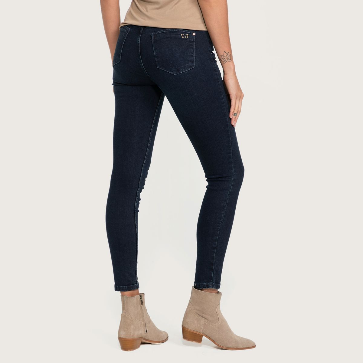 EFESIS - Jeans Skinny Tiro Medio Mujer Efesis