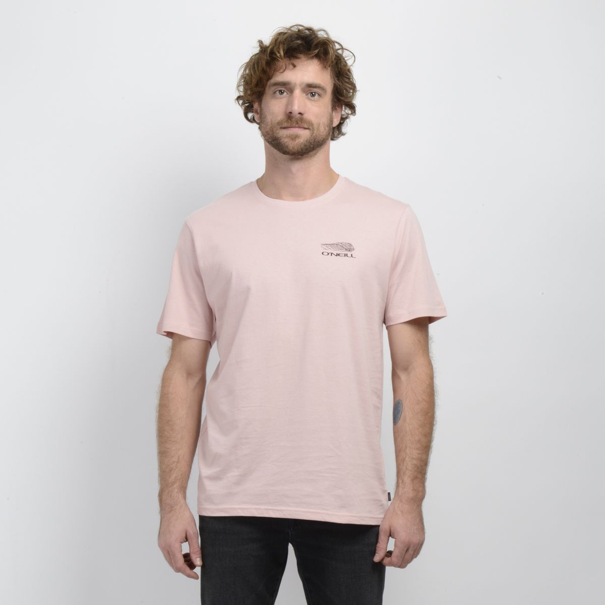 O'NEILL - POLERA MANGA CORTA DUSK ROSADO