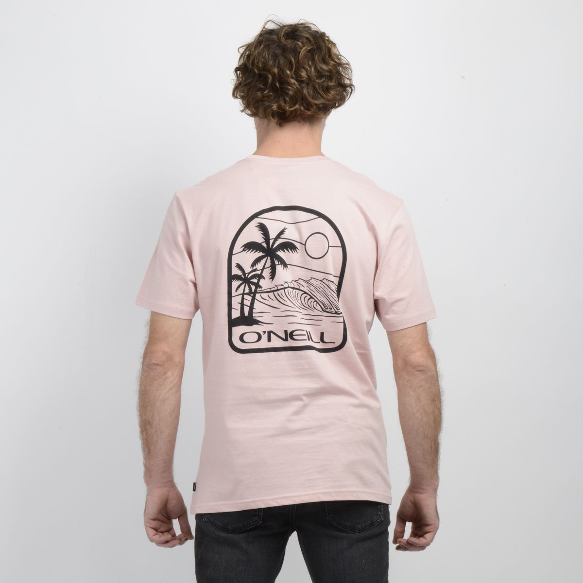 O'NEILL - POLERA MANGA CORTA DUSK ROSADO