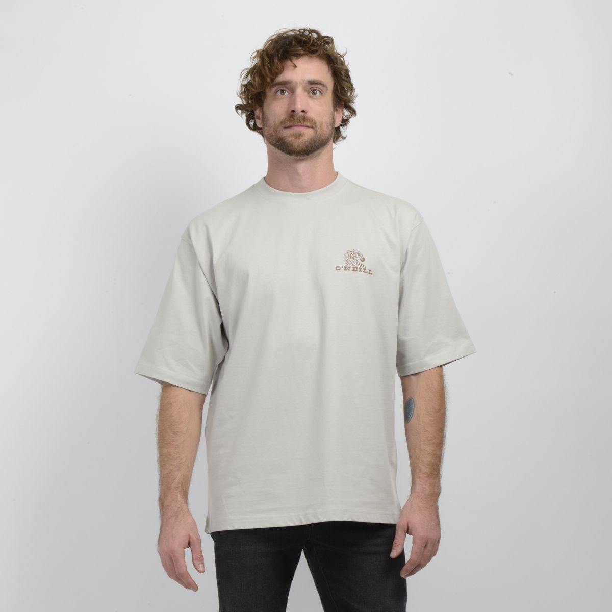 O'NEILL - POLERA MANGA CORTA SKEG BEIGE