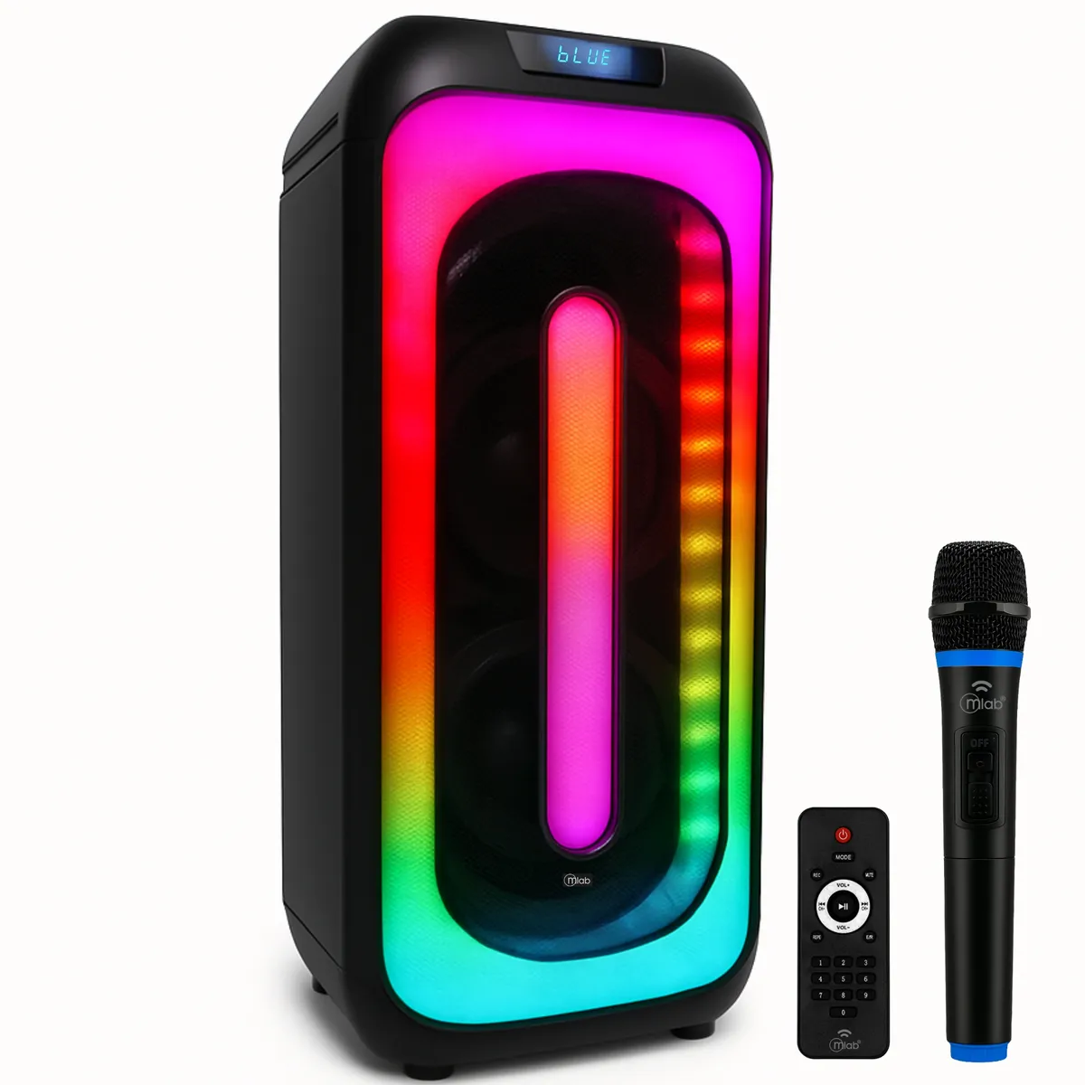 MLAB - Parlante Bluetooth Flaming SpaceWalker RGB TWS Mic Wireless