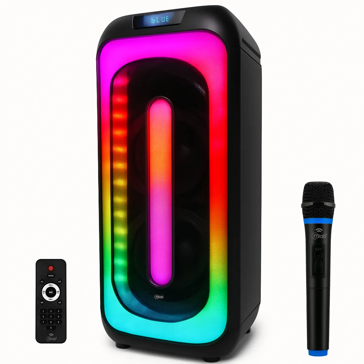 MLAB - Parlante Bluetooth Flaming SpaceWalker RGB TWS Mic Wireless
