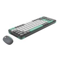 Kit Teclado Y Mouse Inalámbrico Bluetooth USB-C Recargable
