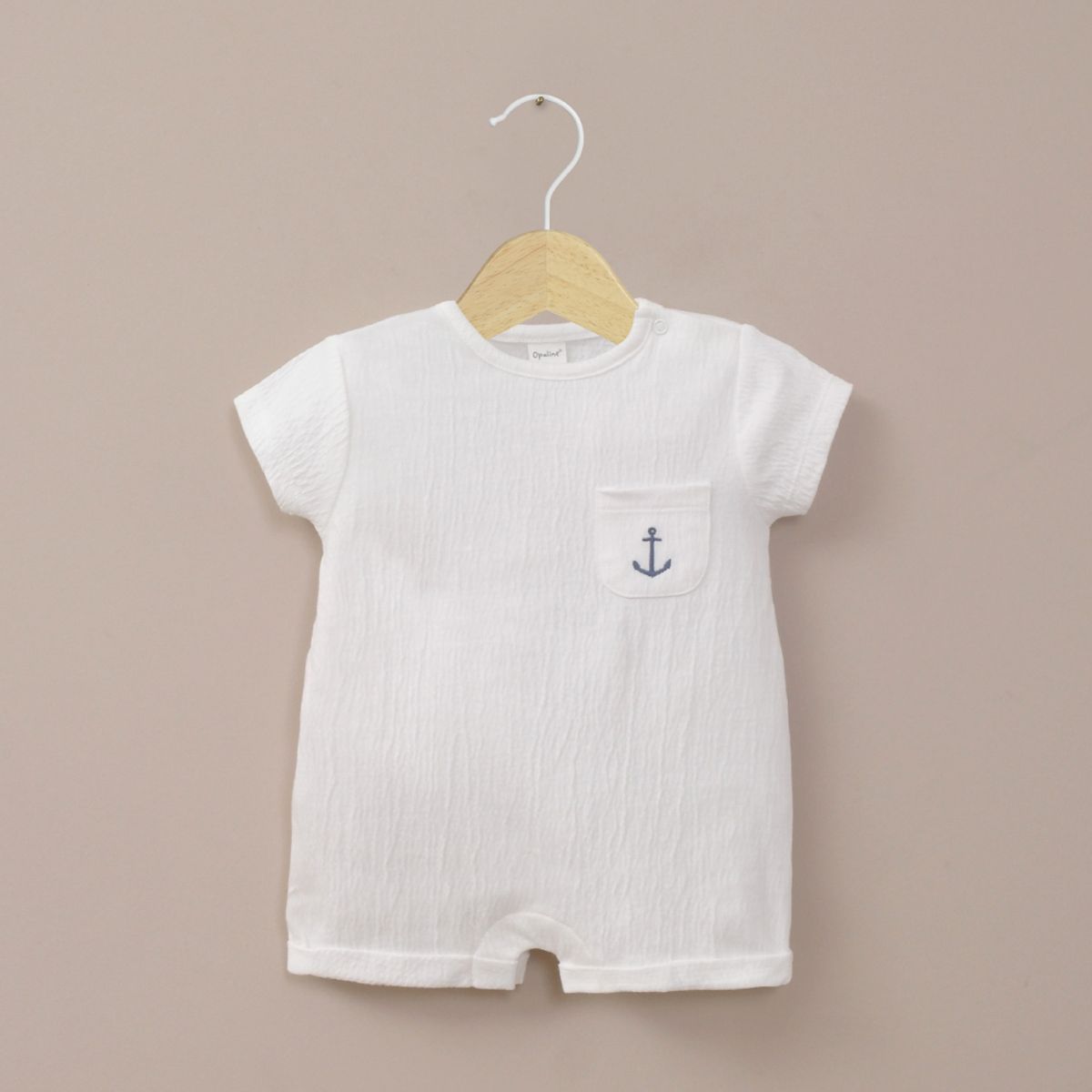 OPALINE - Bombacho blanco de bebé niño