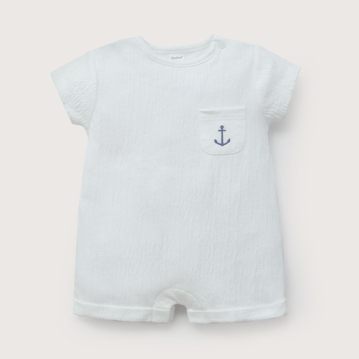 OPALINE - Bombacho blanco de bebé niño