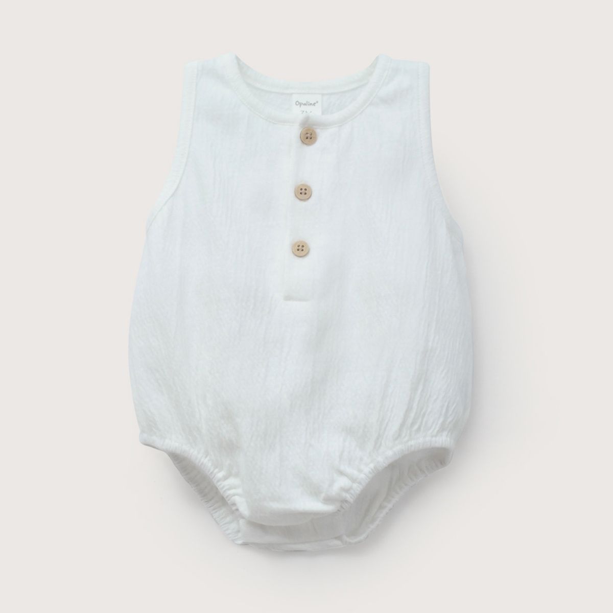 OPALINE - Bombacho blanco de bebé niña