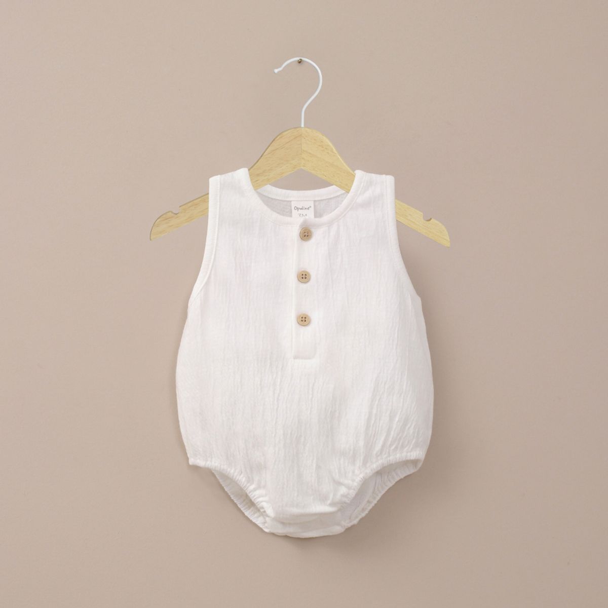 OPALINE - Bombacho blanco de bebé niña