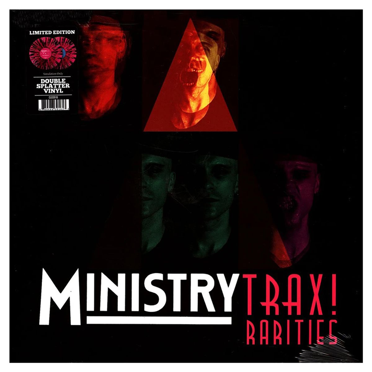 GENERICO - Ministry -Trax Rarities- Vinilo Doble Black White Magenta