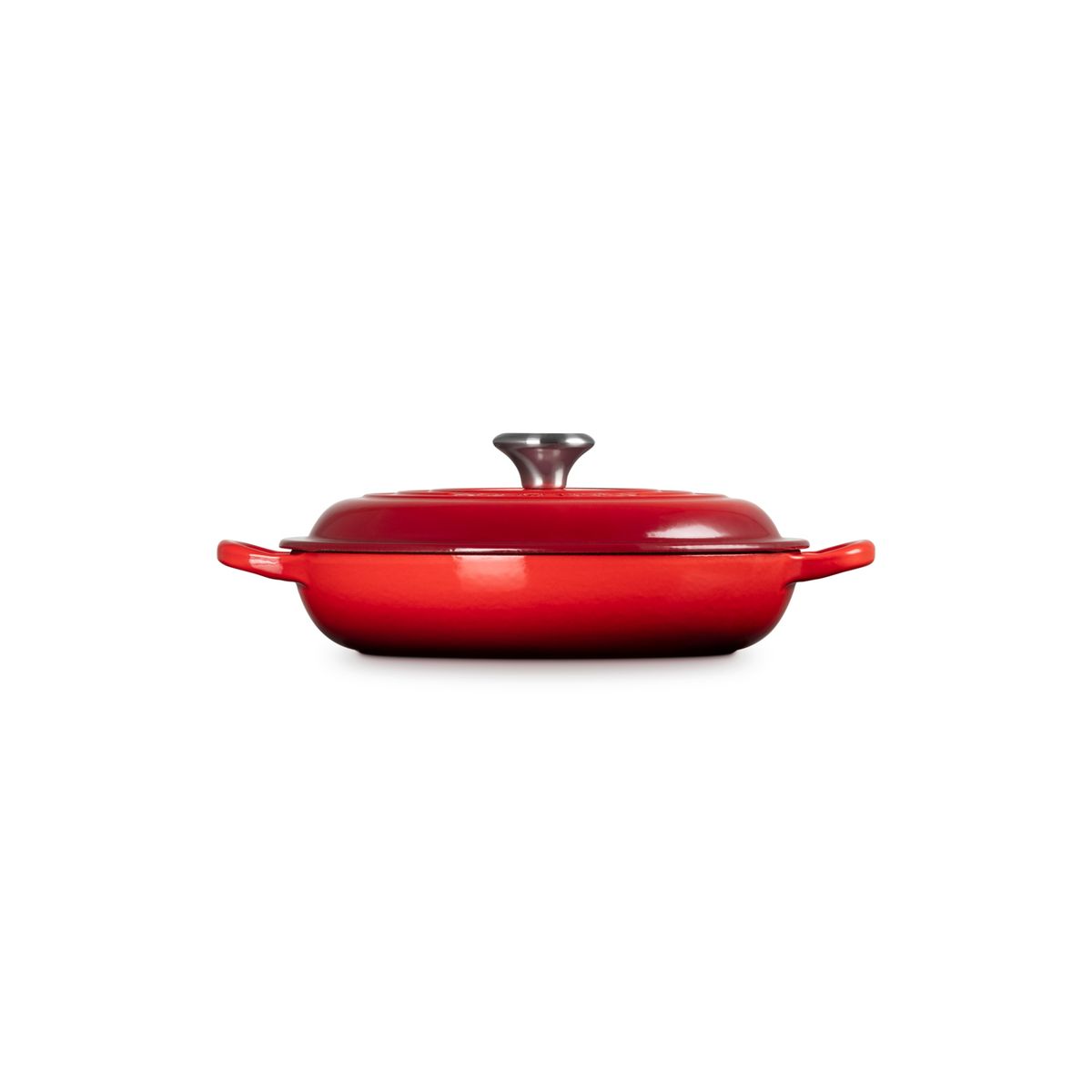 LE CREUSET - Le Creuset Cacerola Baja 22cm Cereza Hierro