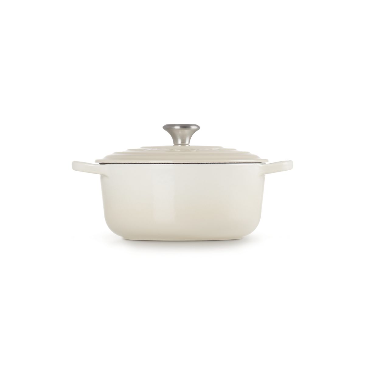 LE CREUSET - Le Creuset Cocotte Redonda 22cm Meringue Hierro