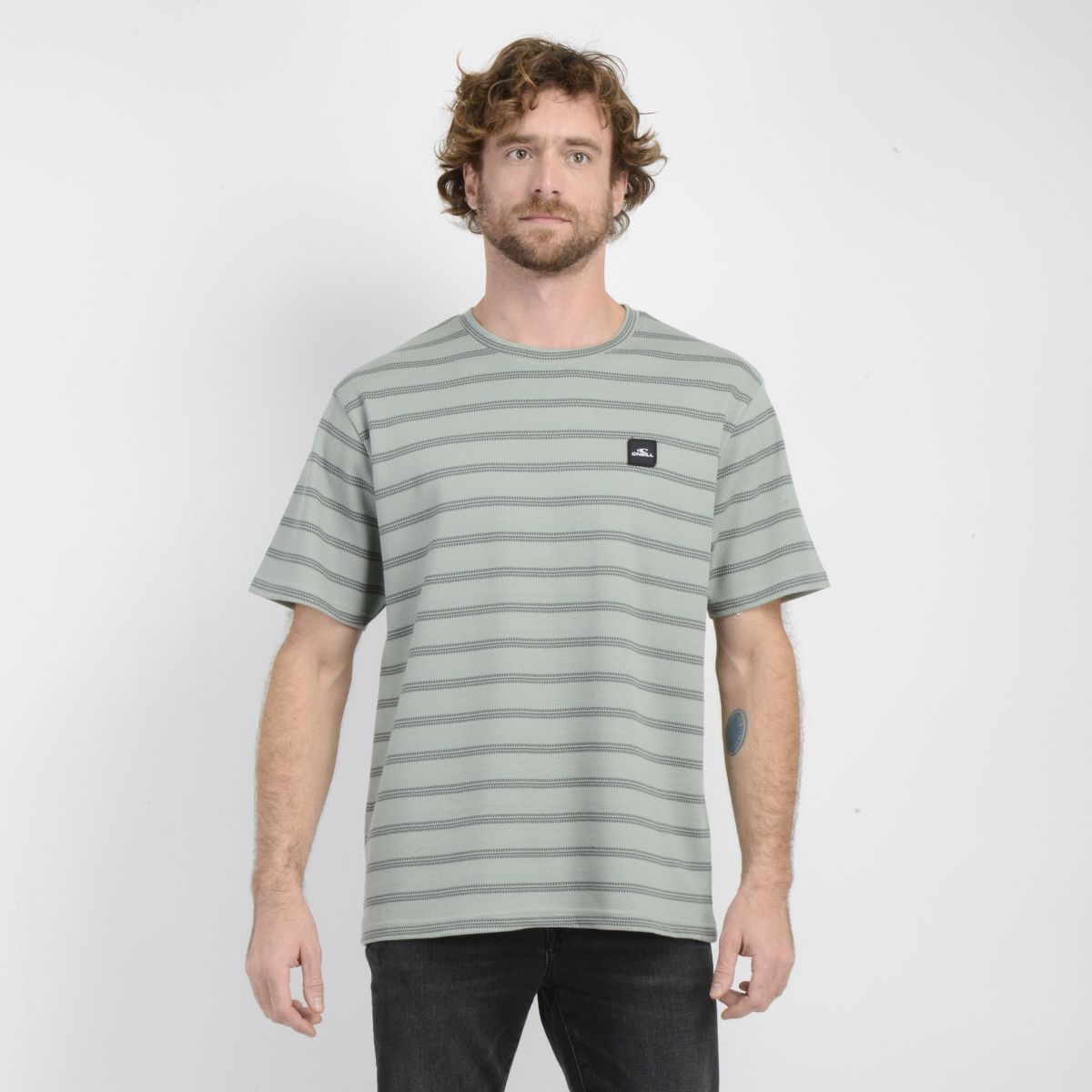 O'NEILL - POLERA MANGA CORTA HIGH LINE VERDE