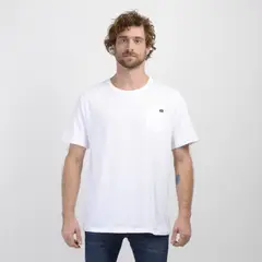 O'NEILL - POLERA MANGA CORTA EAST CLIFF BLANCO