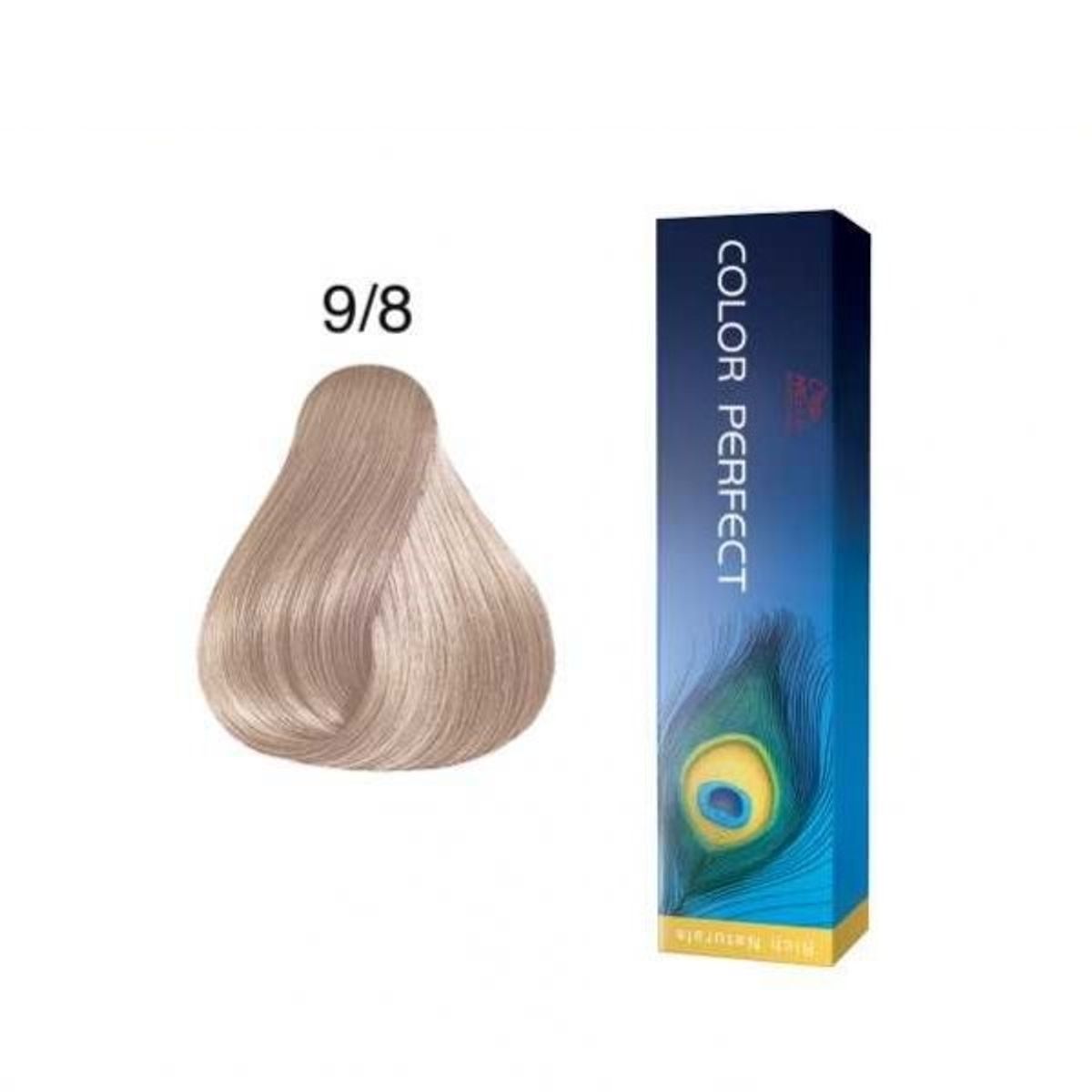 WELLA - Tinte Wella Color Perfect 9.8 Rubio Extra Claro Perla 60ml