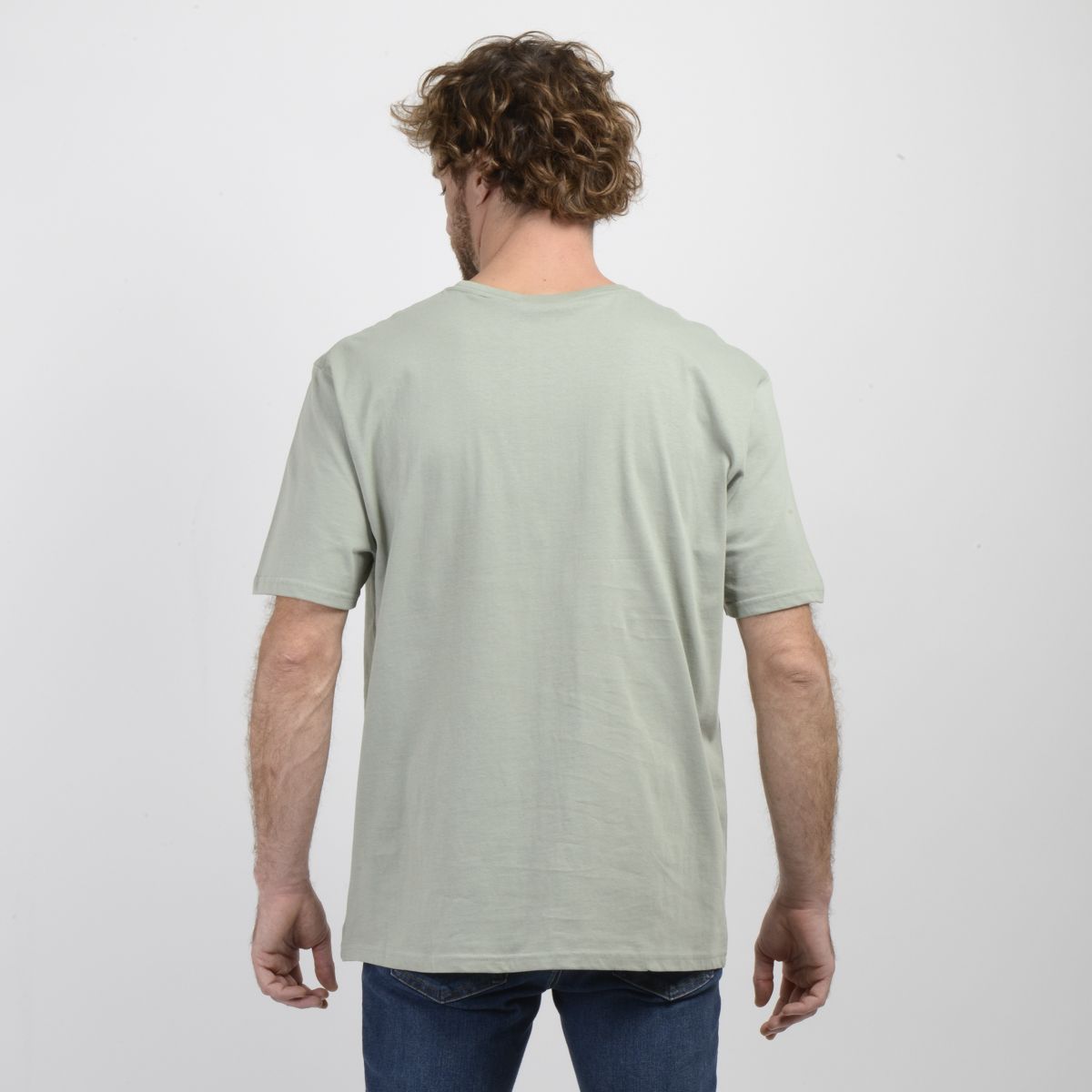 O'NEILL - POLERA MANGA CORTA EAST CLIFF VERDE CLARO