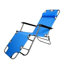 ANGELES DEL HOGAR - Silla Plegable Reposera Portatil Playa Camping Campo