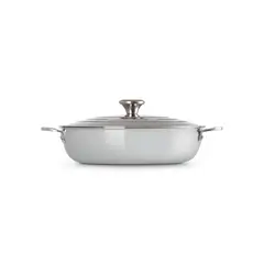 LE CREUSET - Cacerola Baja 3-Ply Ss 30cm