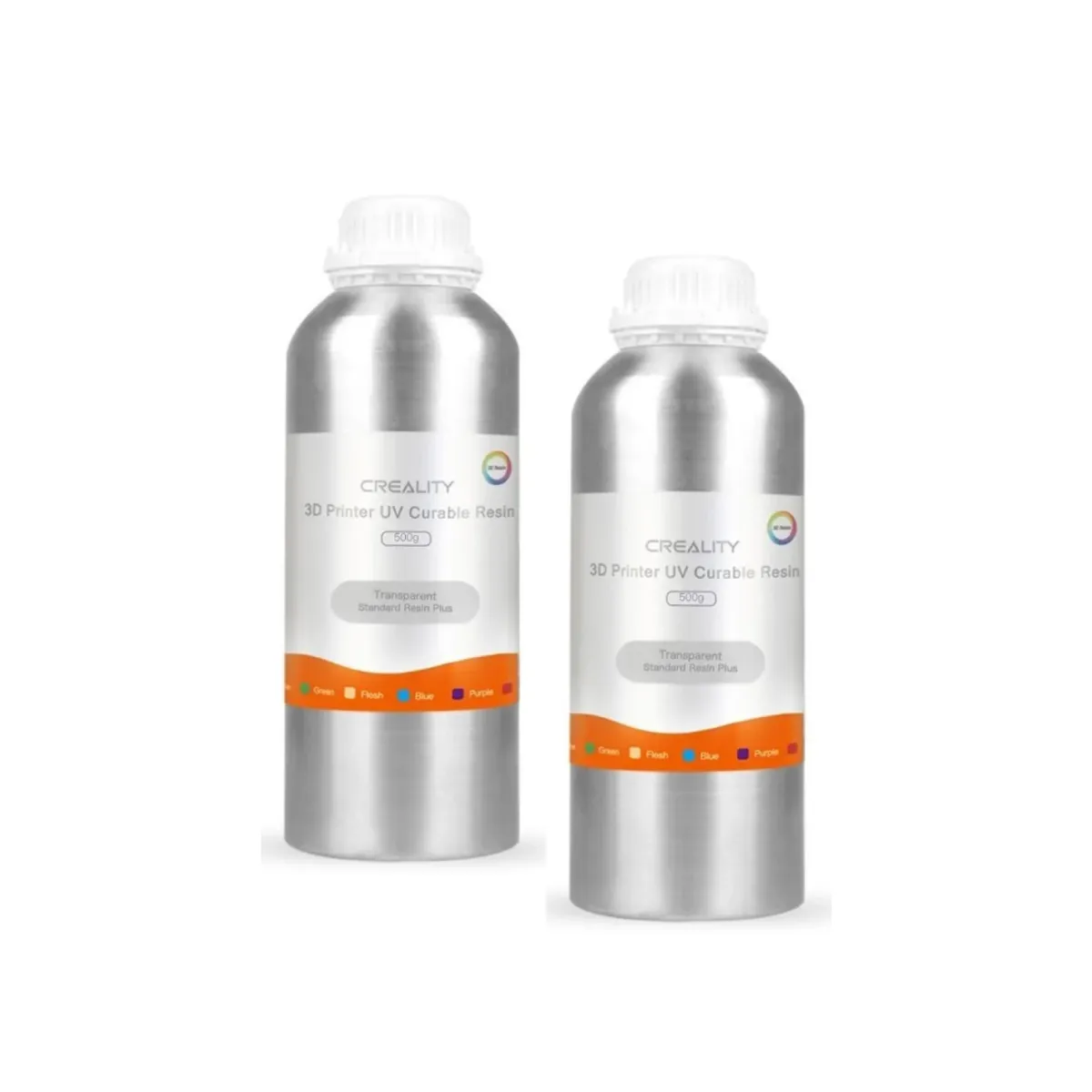 CREALITY - Resina Estándar Plus LCD 500g Transparente Rojo