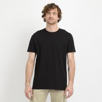POLERA MANGA CORTA EAST CLIFF BASIC NEGRO