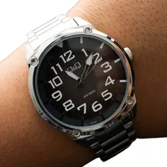 QYQ - RELOJ MARCA QB10J205Y HOMBRE ANALOGO METAL