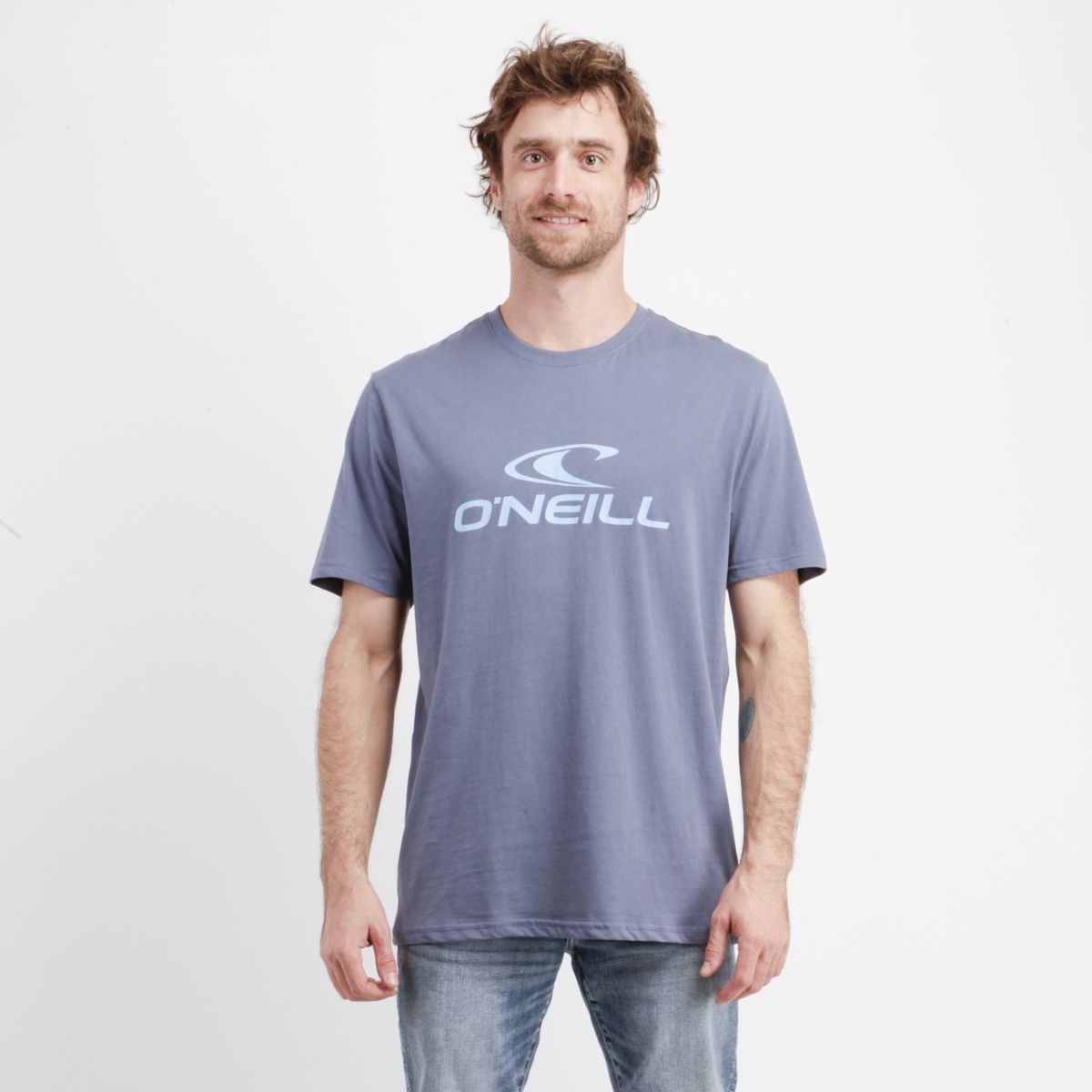 O'NEILL - POLERA MANGA CORTA STACK AZUL