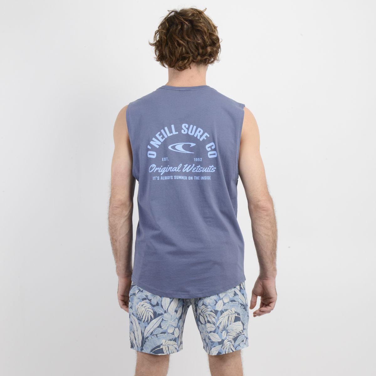 O'NEILL - POLERA SIN MANGAS SURF CO AZUL