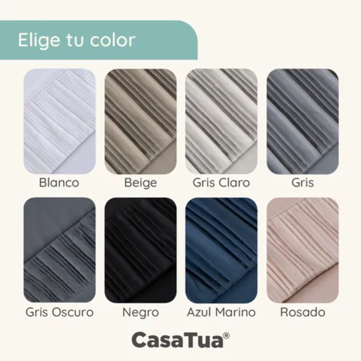 GENERICO - Sabanas casatua hotel funda almohada 2 plazas color blanco