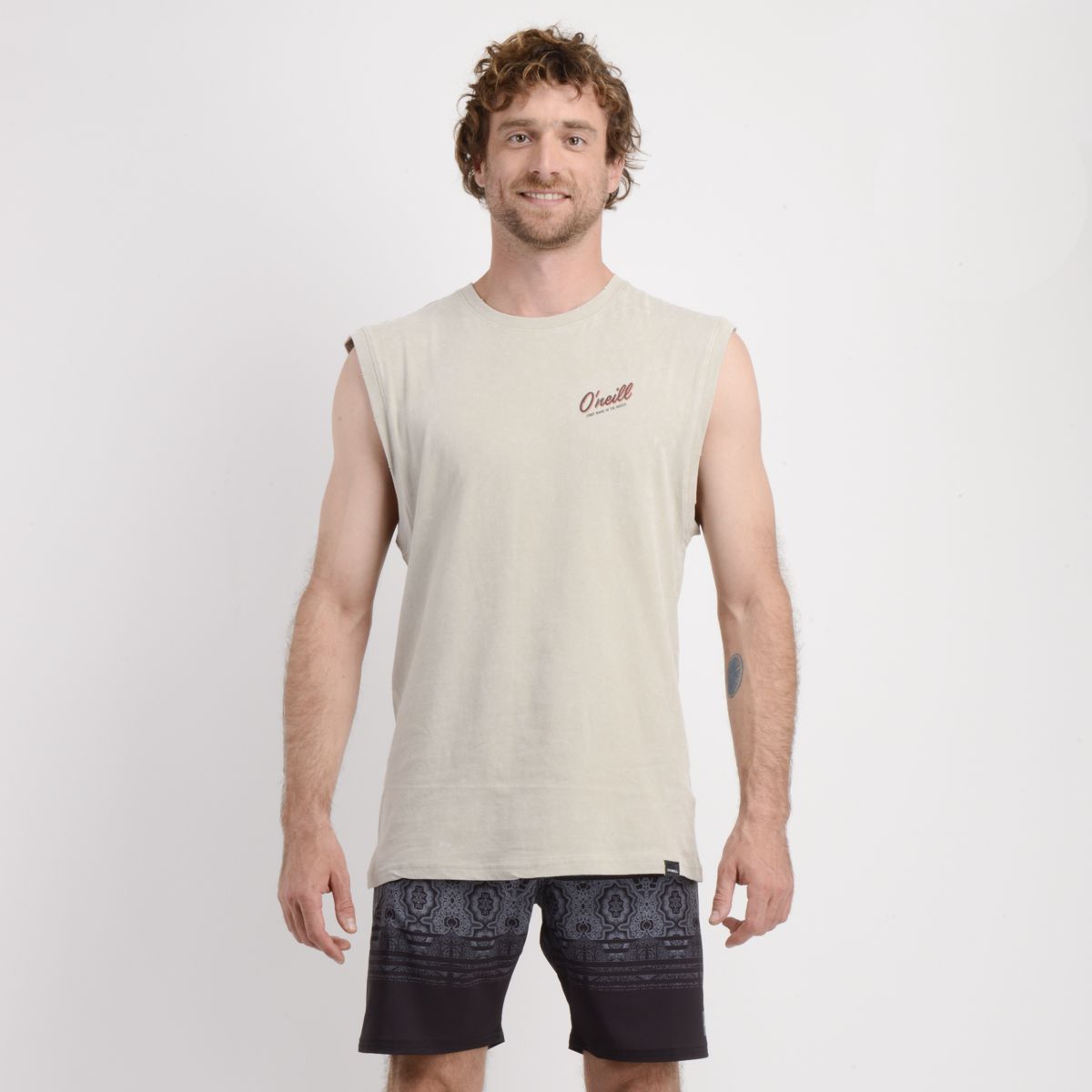 O'NEILL - POLERA SIN MANGAS ENDLESS BEIGE