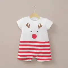 OPALINE - Bombacho rojo navidad de bebé