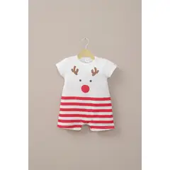 OPALINE - Bombacho rojo navidad de bebé